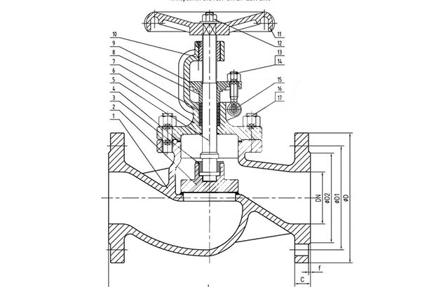 DIN Globe Valve